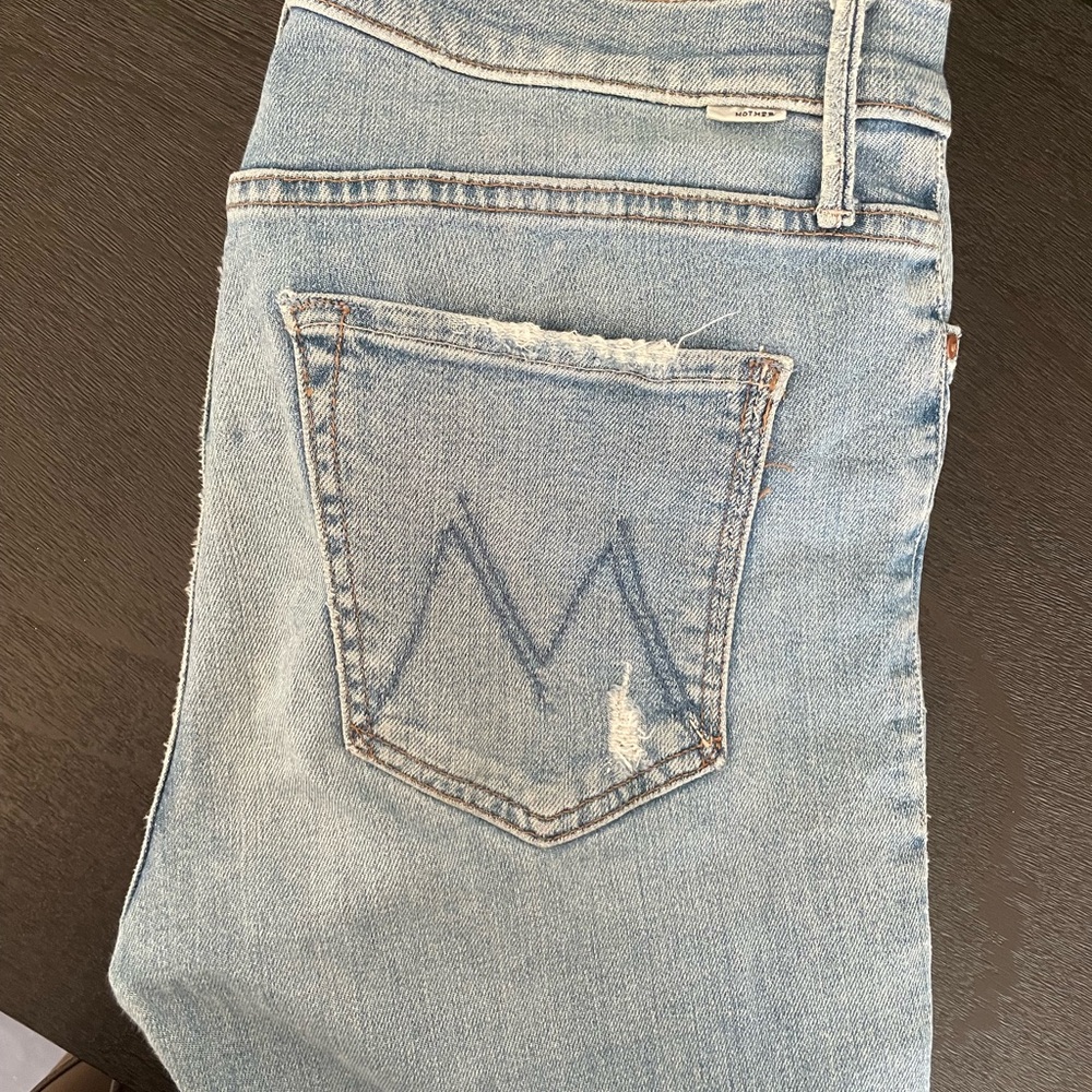 Mother Denim High Waist Rascal Ankle (30)